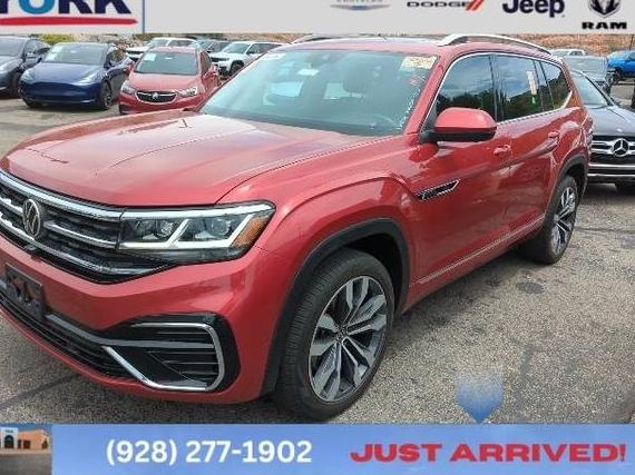 VOLKSWAGEN ATLAS 4MOTION 2021 1V2FR2CA0MC609298 image